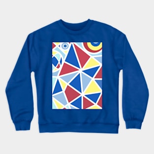 Groovy geometry Crewneck Sweatshirt